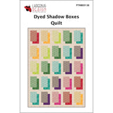 Dyed Shadow Boxes Quilt Printed Pattern by Ladeebug Design LADBE0138