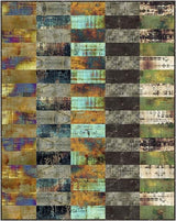 Geneva Quilt Kit using Spark Pack and Pattern By Free Spirit FB4SPTH.GENEVA