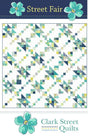 Street Fair Quilt Pattern CSQ 109 by Clark Street Quilts 72.5" x 72.5" Printed Pattern Only