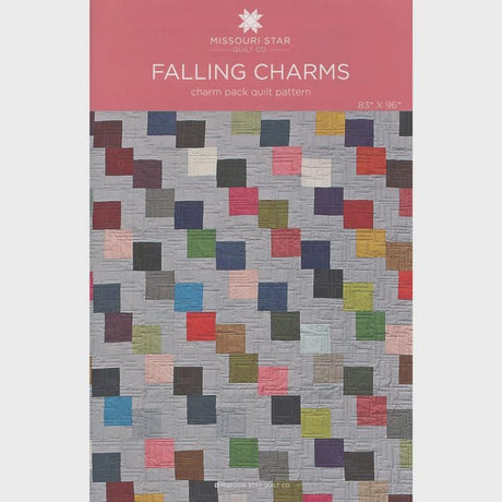 Falling Charms Quilt Pattern MSQC115 by Missouri Star - size 82" x 95" Printed Pattern Only