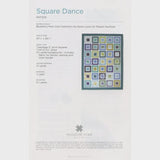 Square Dance Quilt Pattern PAT1215 by Missouri Star - size 67.5" x 90.5" Printed Pattern Only