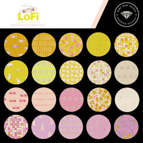 a collection of 16 circular patterns, each with a unique design and color scheme. The patterns include various floral motifs, geometric shapes, and abstract designs. The colors range from pastel shades to bold, vibrant hues, creating a visually appealing and diverse collection.
