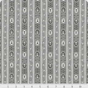 Agatha Road Wallpaper Midnight Yardage 35412-15 By Fig Tree Co For Moda Fabrics Sold In 1/2 Yard Increments Cut Continuously