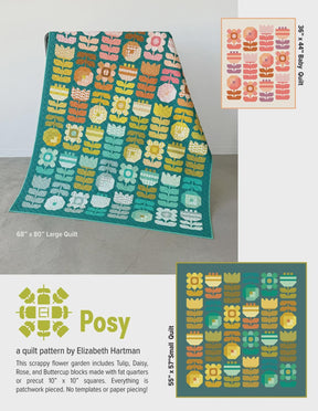 Posy Pattern by Elizabeth Hartman EH-091