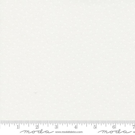 Coriander Seeds X Print Dots White 29146-11 by Corey Yoder for Moda Fabrics