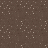 Kimberbell Basics Tiny Dots Brown/White Yardage MAS8210-A by Maywood Studios sold in 1/2 yard increments