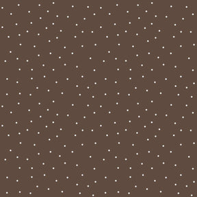 Kimberbell Basics Tiny Dots Brown/White Yardage MAS8210-A by Maywood Studios sold in 1/2 yard increments