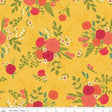 First Blooms Main Yellow Yardage C16320-Yellow by Heather Peterson for Riley Blake Designs Sold in 1/2 Yard Increments