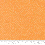 The image is a close-up of a fabric with a small white dot pattern, and it is described as a fabric with a small white dot pattern.
