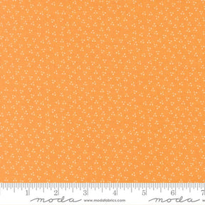 The image is a close-up of a fabric with a small white dot pattern, and it is described as a fabric with a small white dot pattern.