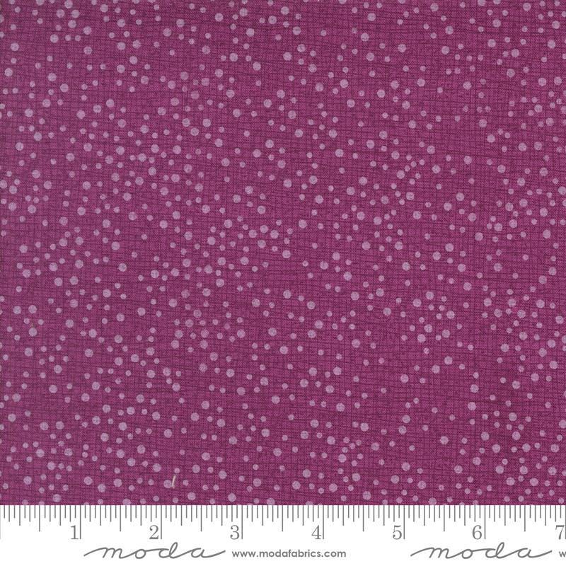 Dotty Thatched Pansy 48715-218 By Robin Pickens For Moda Fabrics Sold In 1/2 Yard Increments Cut Continuously