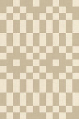 The image is a repeating pattern of squares in various shades of beige and white, creating a visually appealing and symmetrical design.