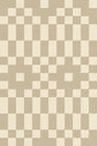 The image is a repeating pattern of squares in various shades of beige and white, creating a visually appealing and symmetrical design.