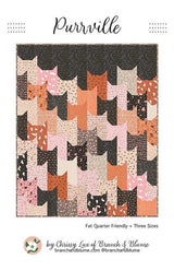 Purrville Quilt Pattern BNB 2516 by Chrissy Lux of Branch and Blume Printed Pattern Only