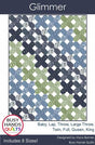 Glimmer Quilt Pattern by Myra Barnes from Busy Hands BUS0891 Multi Size quilt options Printed Pattern only