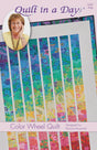 Color Wheel Quilt Pattern 1242QD by Patricia Knoechel of Quilt in a Day