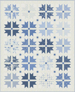 Blueberries & Cream Quilt Pattern BHD2195 by Bunny Hill Designs Printed Pattern Only