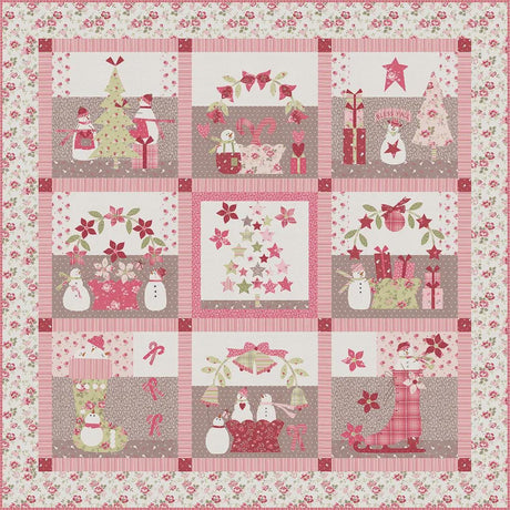 Sweet Christmas Quilt Pattern BHD2204 by Bunny Hill Designs Printed Pattern Only
