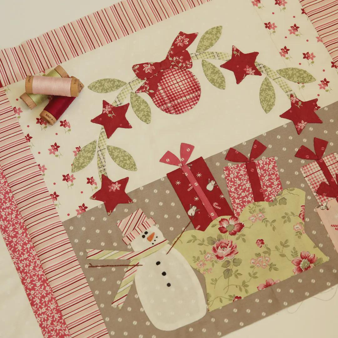 Sweet Christmas Quilt Pattern BHD2204 by Bunny Hill Designs Printed Pattern Only