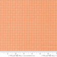 The image is a close-up of a fabric with a repeating pattern of orange squares arranged in a grid-like fashion.