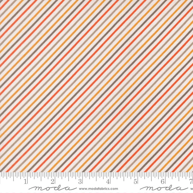 a repeating diagonal pattern of stripes in various shades of orange, brown, and gray.