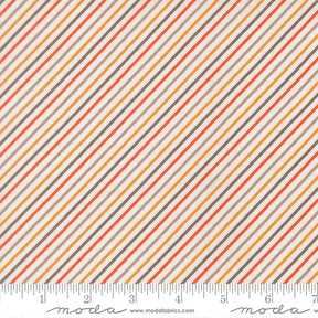 a repeating diagonal pattern of stripes in various shades of orange, brown, and gray.