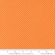 The image is a close-up of a fabric with a diagonal striped pattern in shades of orange and yellow.