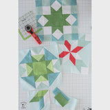 Seasonal Sparkler Printed Quilt Pattern by Melissa Mortenson of Polka Dot Chair finished size is 72" x 72"