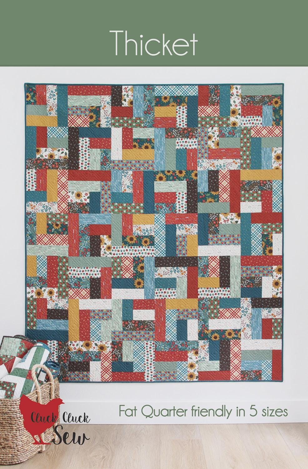 Thicket Quilt Pattern, Paper Pattern only CCS232 by Allison Harris for Cluck Cluck Sew