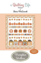 Pumpkin Hollow Quilt Pattern QLD 279 A Quilting Life Designs by Sherri McConnell Printed Pattern Only