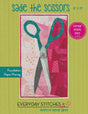 Sadie the Scissors Quilt Pattern by Everyday Stitches ES-548-SCI Printed Pattern Only 16" x 29"