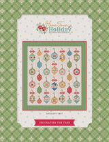 Decorating the Tree - Home Town Holiday Pattern P120-Decorating by Lori Holt of Bee in my Bonnet