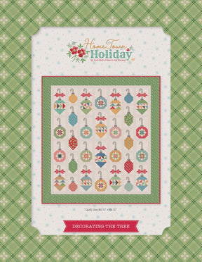 Decorating the Tree - Home Town Holiday Pattern P120-Decorating by Lori Holt of Bee in my Bonnet