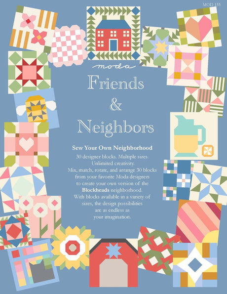 Friends & Neighbors Blockheads 7 contains 30 designer blocks