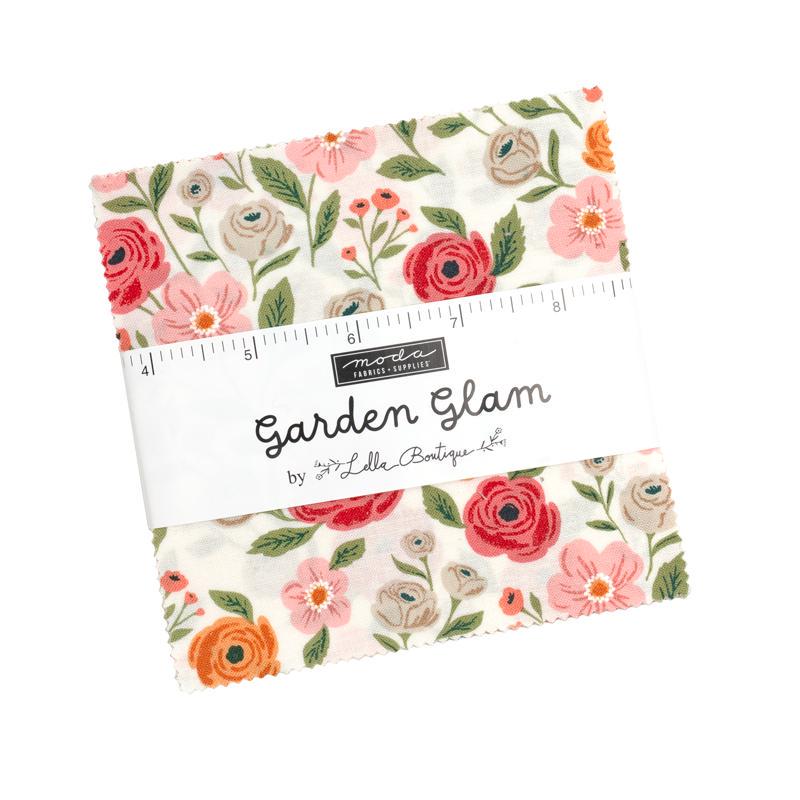 Garden Glam Mini Charm 5270MC by Lella Boutique for Moda Fabrics