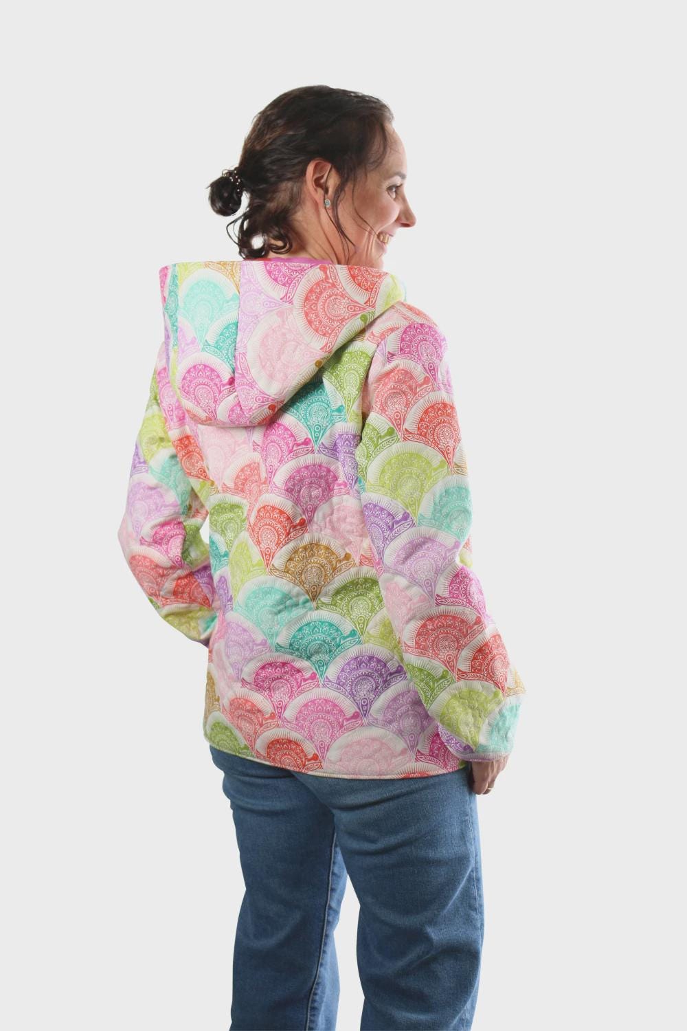 Bella Quilt Coat HOOD - Attached or Removable - FPP Expansion Pack (for Bella Quilted Coat) PBA QE105 Sewing Pattern by Annie