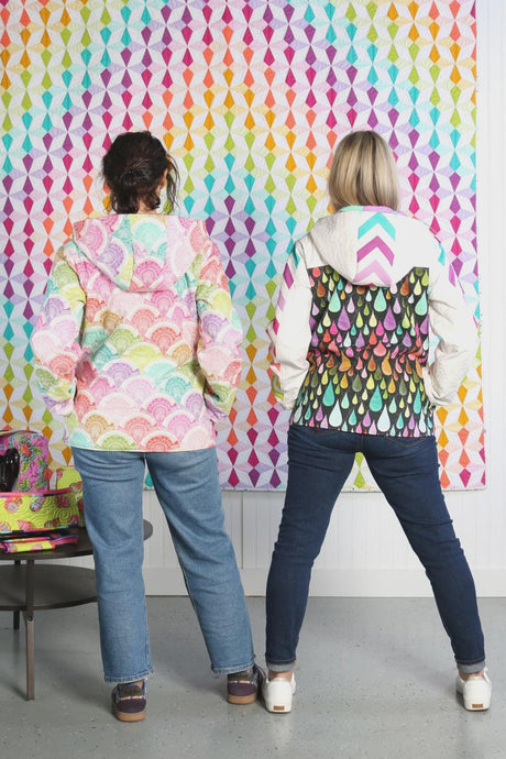 Bella Quilt Coat HOOD - Attached or Removable - FPP Expansion Pack (for Bella Quilted Coat) PBA QE105 Sewing Pattern by Annie