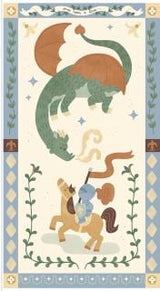 Faraway Kingdom 23 1/2" x 43 1/2" Once Upon a Time Panel P17436-PANEL Yardage by Natàlia Juan Abelló for Riley Blake Designs