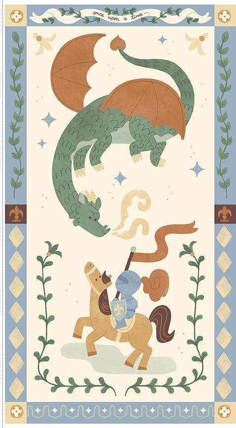 Faraway Kingdom 23 1/2" x 43 1/2" Once Upon a Time Panel P17436-PANEL Yardage by Natàlia Juan Abelló for Riley Blake Designs
