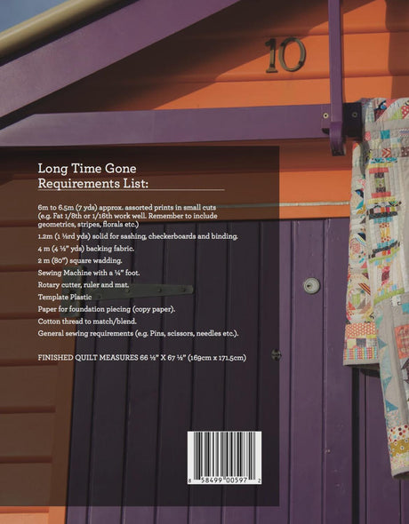 Long Time Gone Quilt Pattern JKD5972 by Jen Kingwell Designs Printed Pattern Only