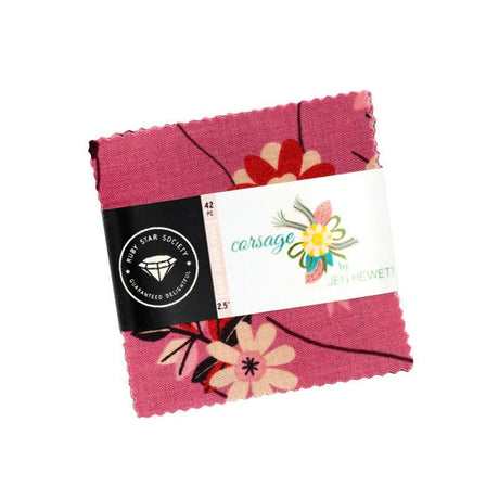 Corsage Mini Charm Pack RS6057MC by Jen Hewett of Ruby Star Society Bin xx