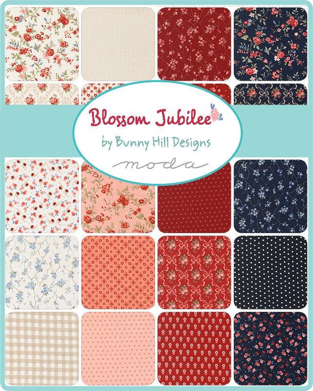 Blossom Jubilee Mini Charm Pack 3090MC by Bunny Hill Designs for Moda Fabrics Bin xx