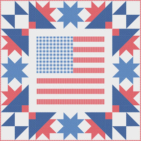 Mini Barn Star 14 Printed Pattern only by Corey Yoder of Coriander Quilts CQP250 Bin MP