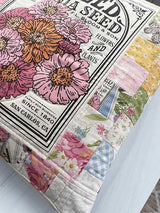 Feature Focus Pillow Pattern, Size is 18" x 18" BNB2523 by Chrissy Lux of Branch and Blume Printed Pattern only