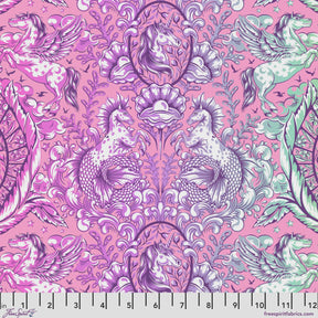 Legendary Pony Tales Wildorchid Yardage PWTP284.Wildorchid by Tula Pink Sold in 1/2 yard increment