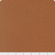 Butternut And Sage Pindot Cinammon Yardage 35446-18 By Fig Tree & Co Sold In 1/2 Yard Increments Cut Continuously