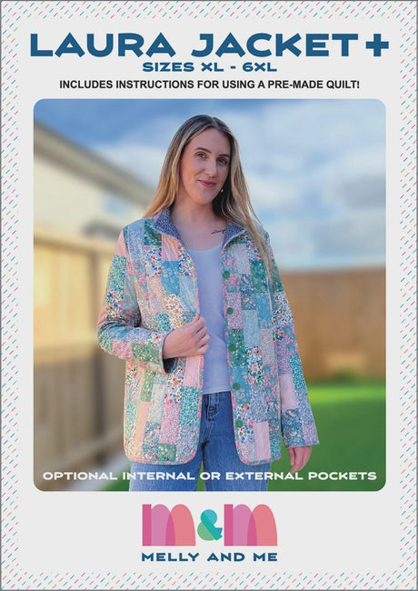 Laura Jacket + MM188P by Melly and Me Sizes XL-6XL PLUS SIZE