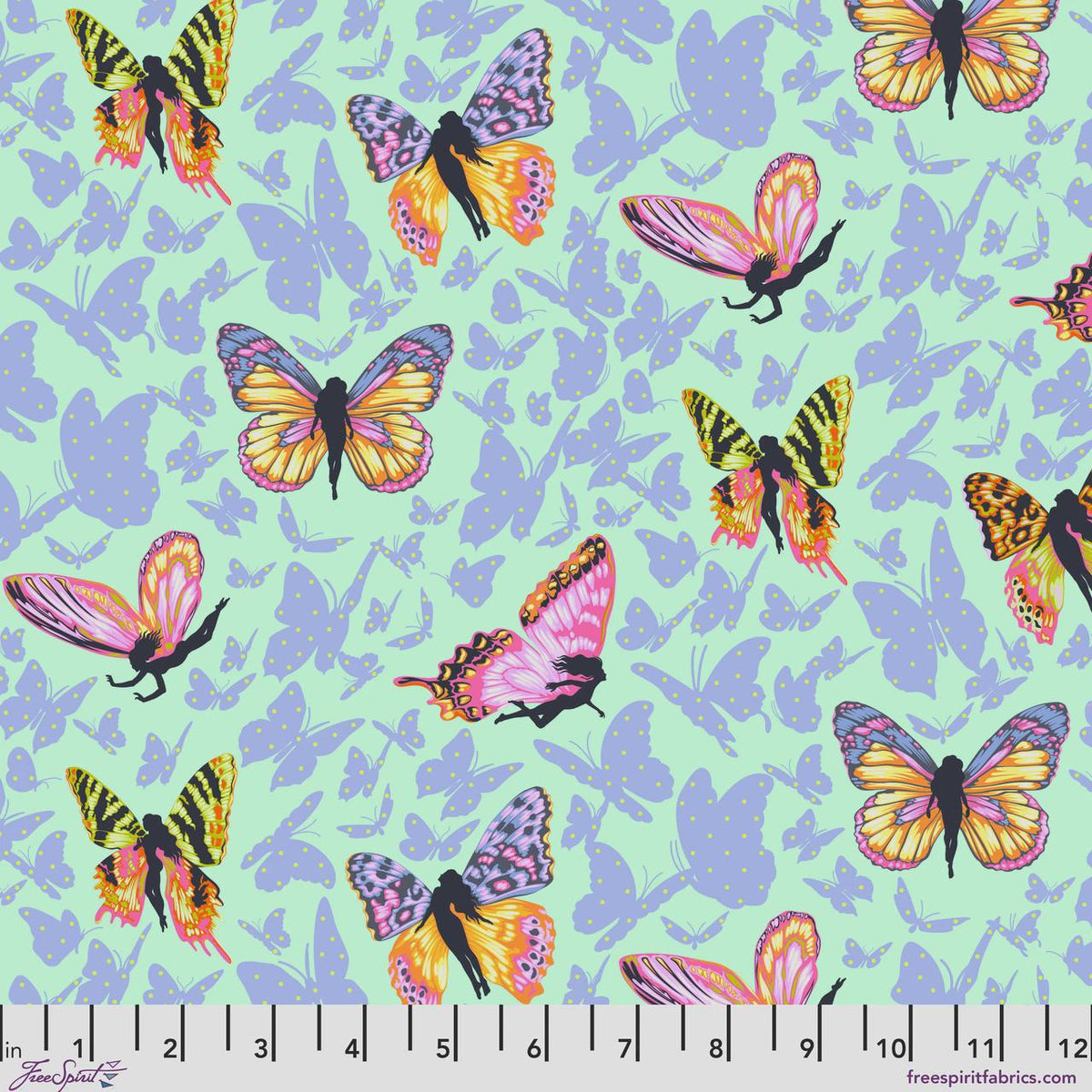 Legendary Fairy Godmother Stardust Yardage PWTP283-Stardust by Tula Pink Sold in 1/2 yard increments