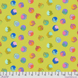 Legendary Gumdrop Apple Yardage PWTP286-Apple by Tula Pink Sold in 1/2 yard increments