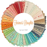 Lori Holt Farmers Daughter Fat Eighth Bundle includes 54 prints custom cut by Starlit Quilts